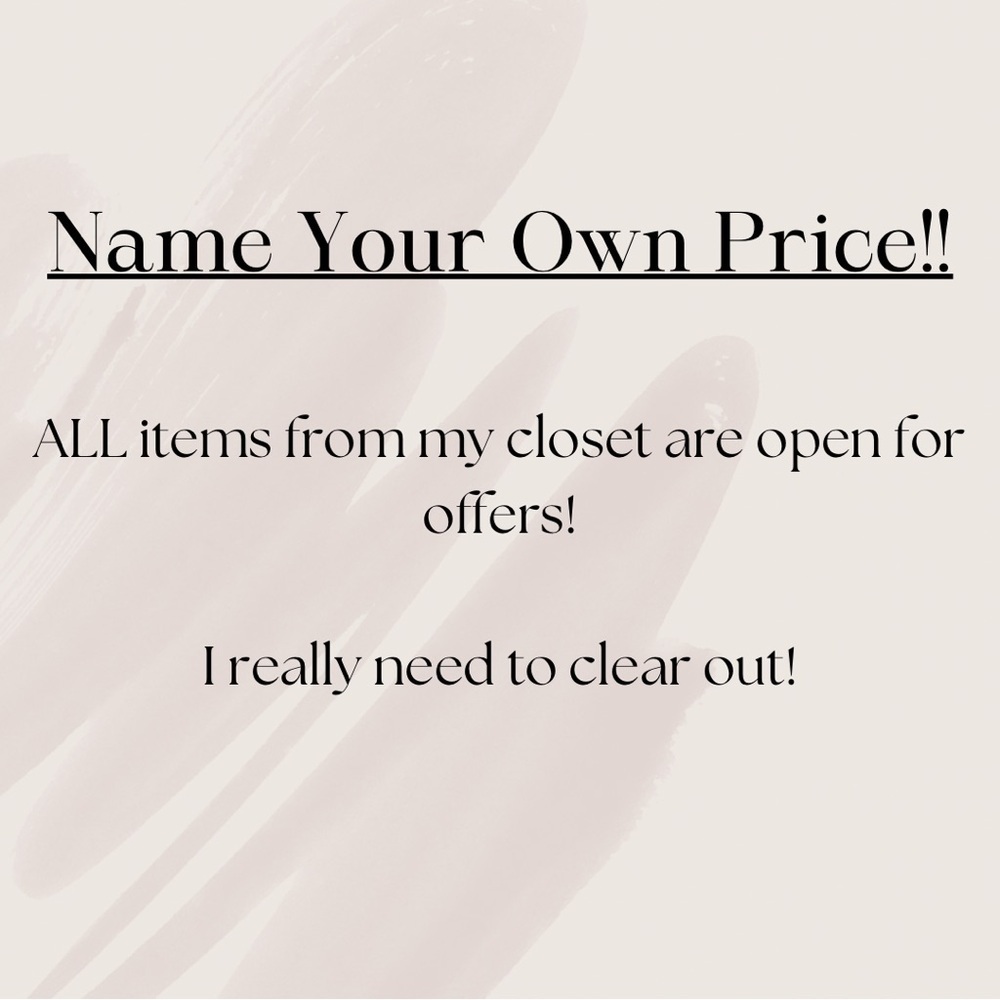 Customizable Pricing Offer